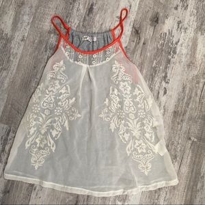 Jolt • Lace Tank Top